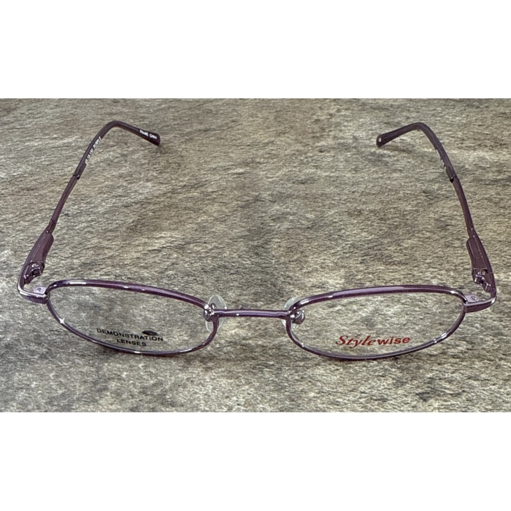Stylewise SW504 Eye Q Flex Eyeglasses Frame Youth Purple 45-18-130-25mm NWOT